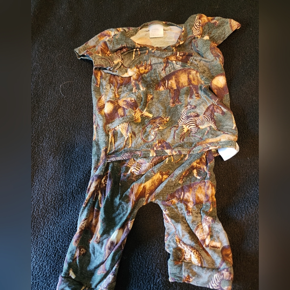 Ready Set Romper 6-12 months safari